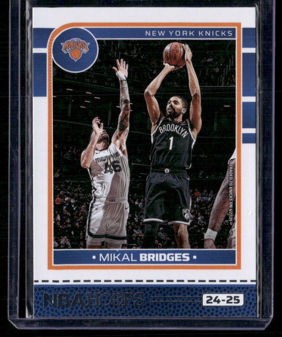 2024-25 Hoops #203 Mikal Bridges