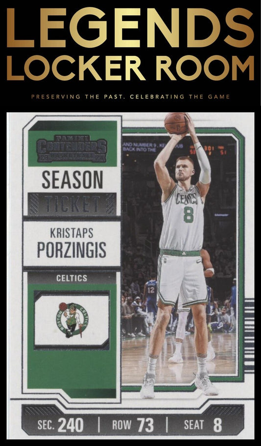 2023-24 Panini Contenders #45 Kristaps Porzingis