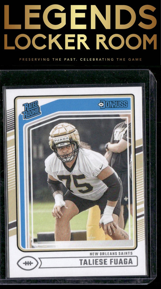 2024 Donruss #310 Taliese Fuaga