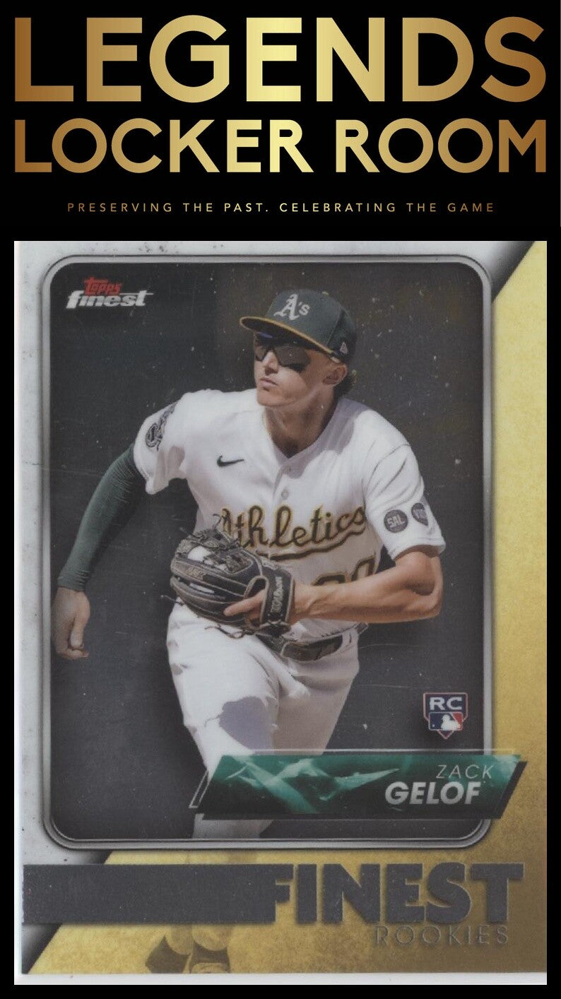 2024 Finest #FRD-13 Zack Gelof Finest Rookies Design Variations