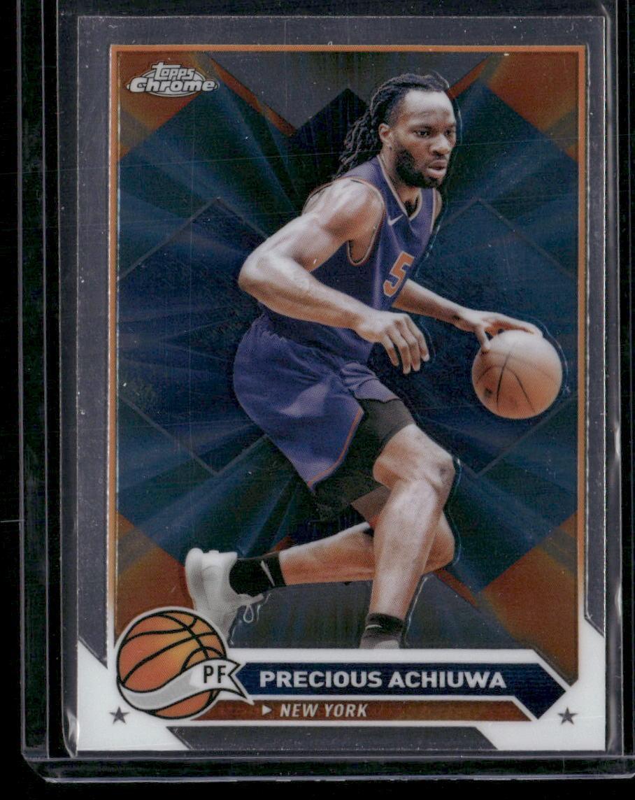 2023-24 Topps Chrome #167 Precious Achiuwa