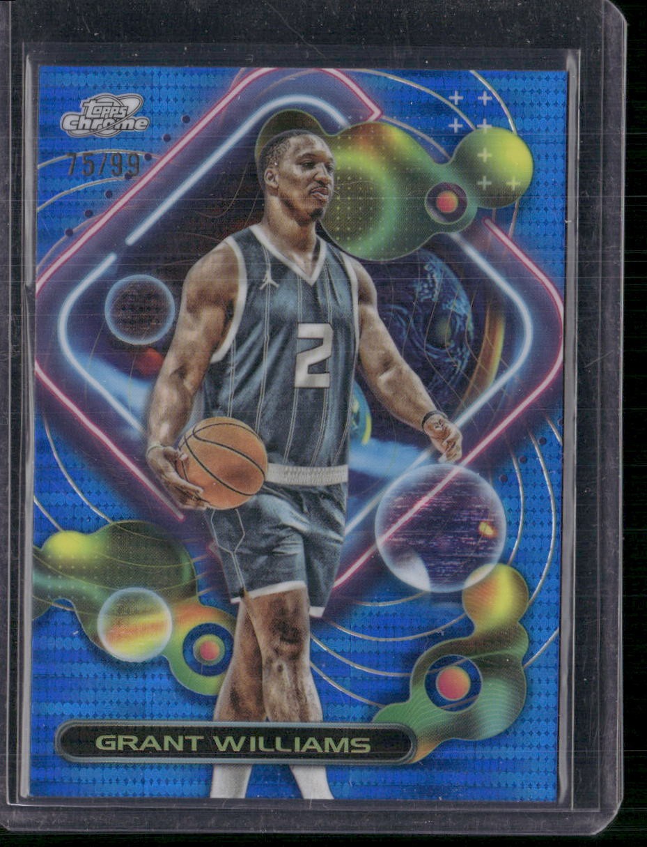 2023-24 Topps Chrome Cosmic #31 Grant Williams Blue Moon Refractors #/99