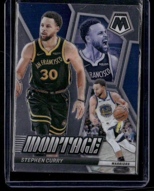 2023-24 Panini Mosaic #25 Stephen Curry Montage