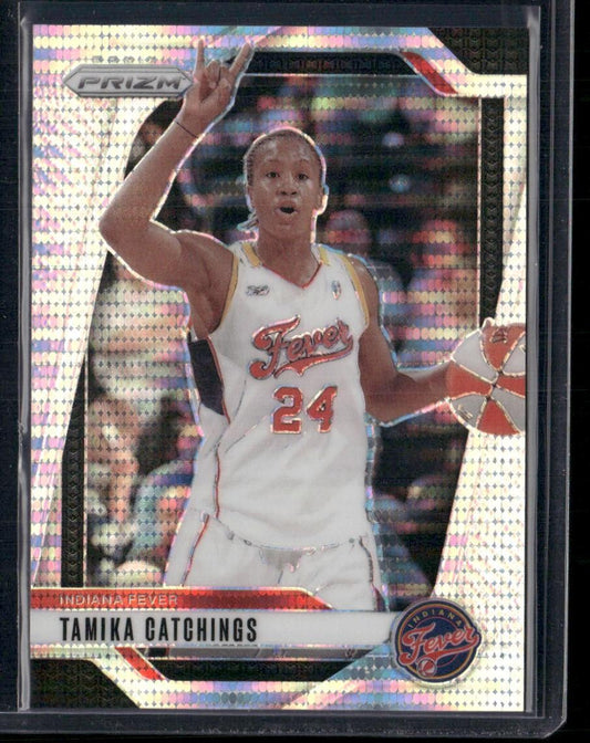 2024 Panini Prizm WNBA #40 Tamika Catchings Pulsar Prizms #/499
