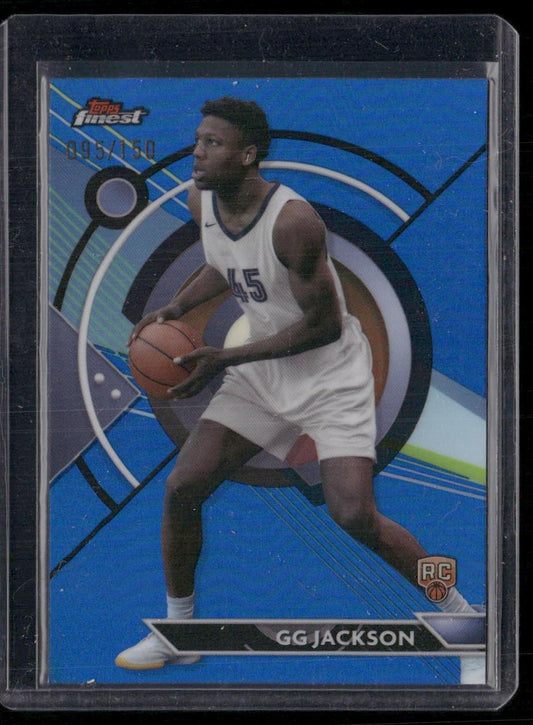2023-24 Finest #86 GG Jackson Blue Refractors #/150