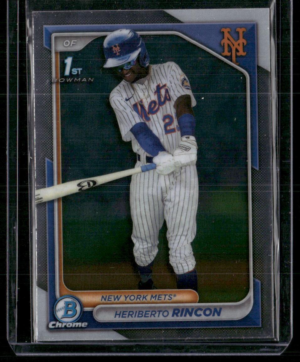 2024 Bowman Chrome #BCP-172 Heriberto Rincon Prospects