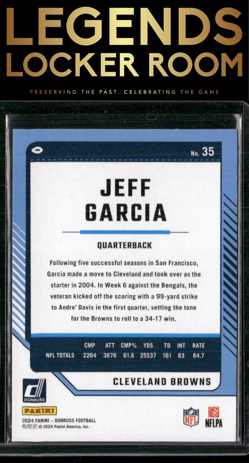 2024 Donruss #35 Jeff Garcia