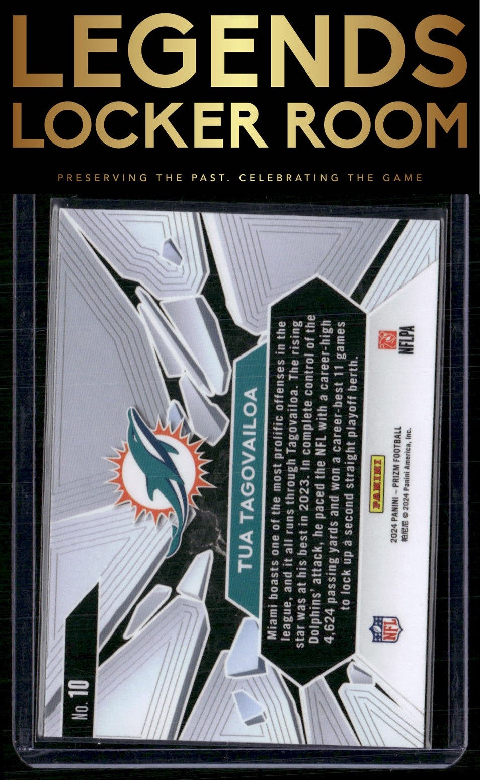 2024 Panini Prizm #10 Tua Tagovailoa Prizm Break