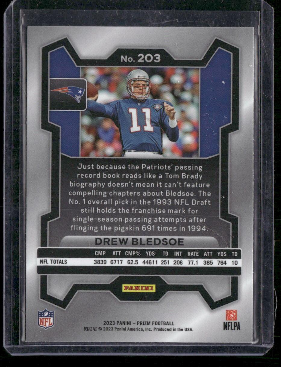 2023 Panini Prizm #203 Drew Bledsoe