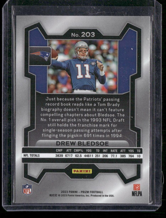 2023 Panini Prizm #203 Drew Bledsoe