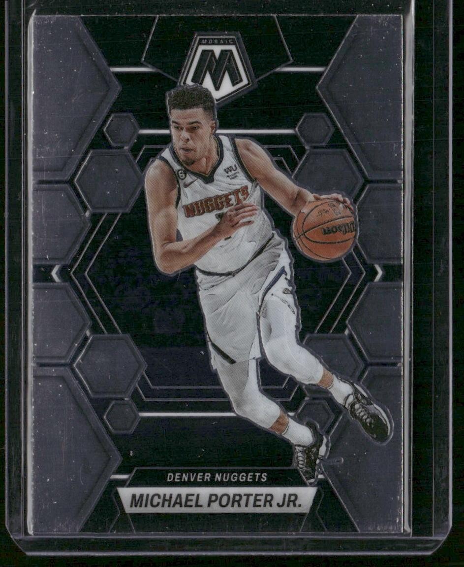 2022-23 Panini Mosaic #44 Michael Porter Jr.