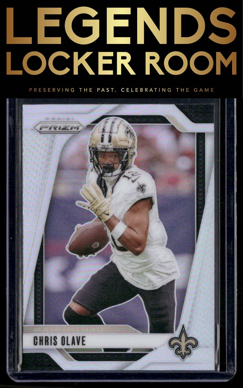 2024 Panini Prizm #206 Chris Olave Silver Prizm