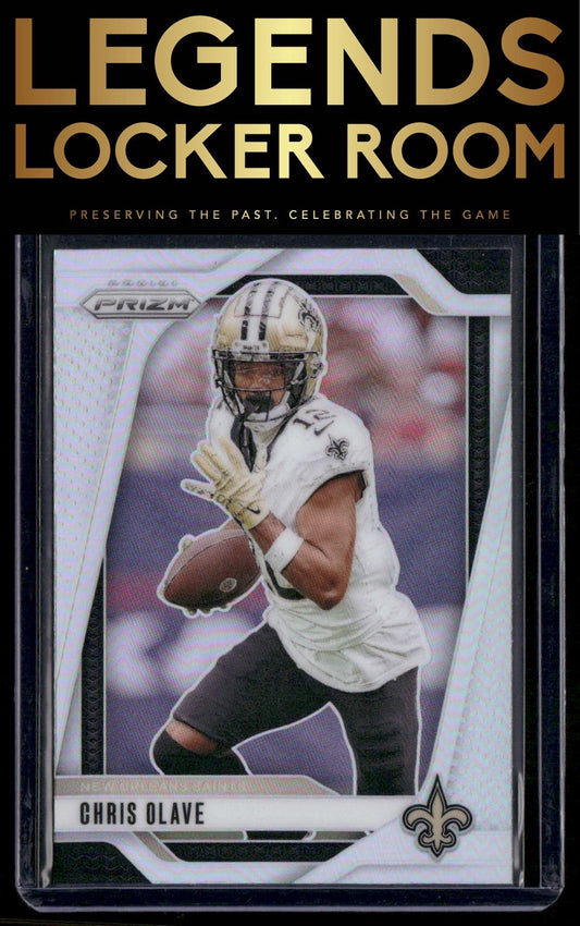 2024 Panini Prizm #206 Chris Olave Silver Prizm
