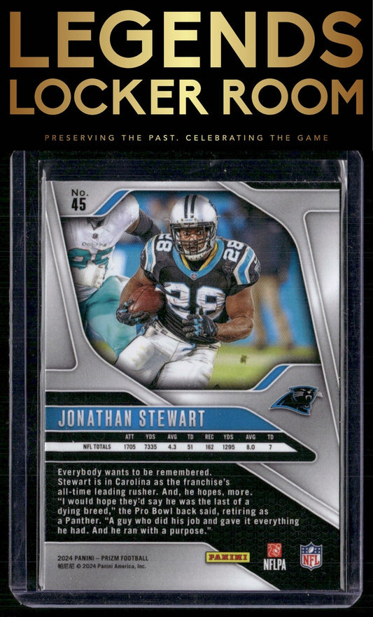 2024 Panini Prizm #45 Jonathan Stewart