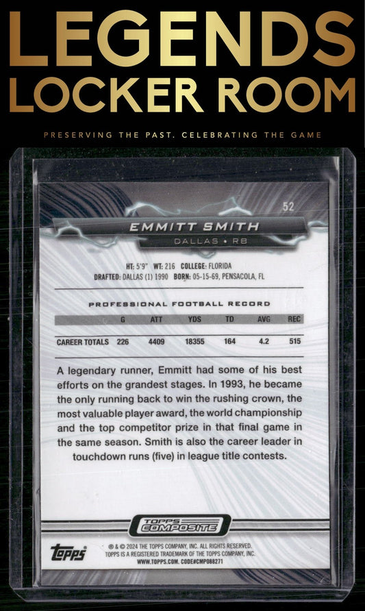 2023 Topps Composite #52 Emmitt Smith