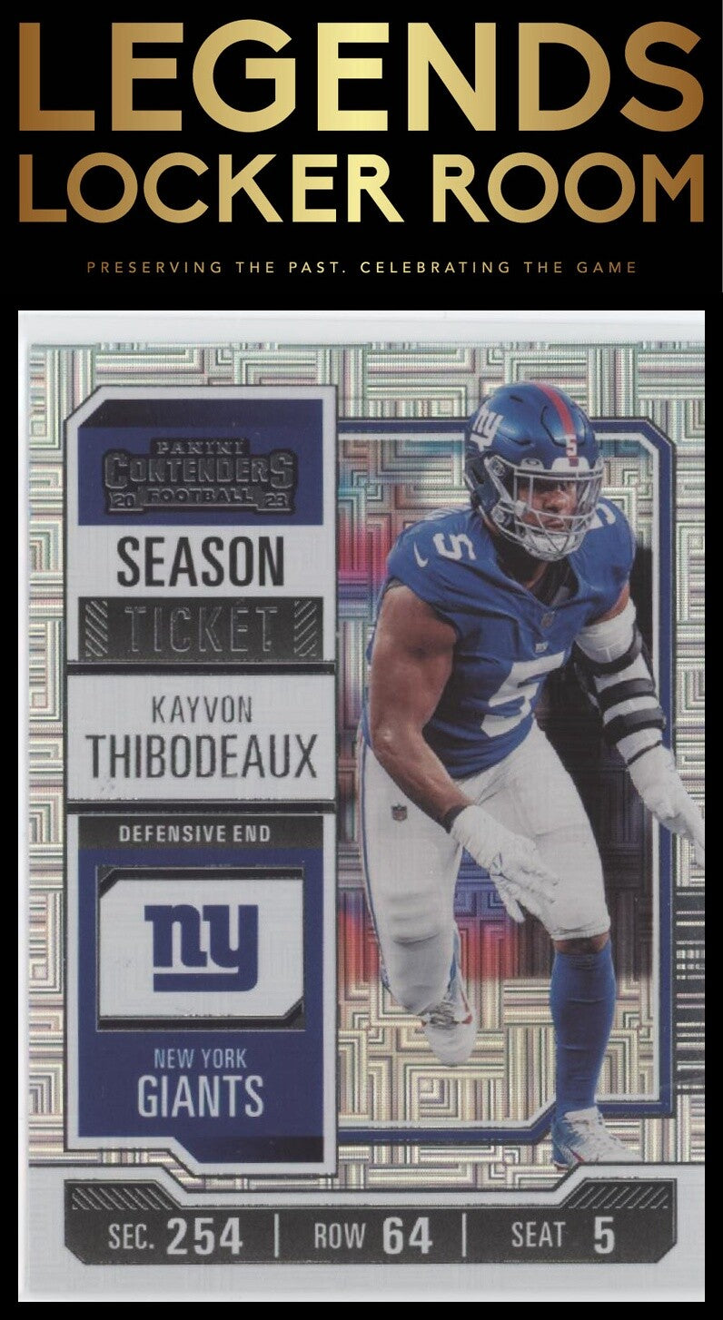 2023 Panini Contenders #76 Kayvon Thibodeaux