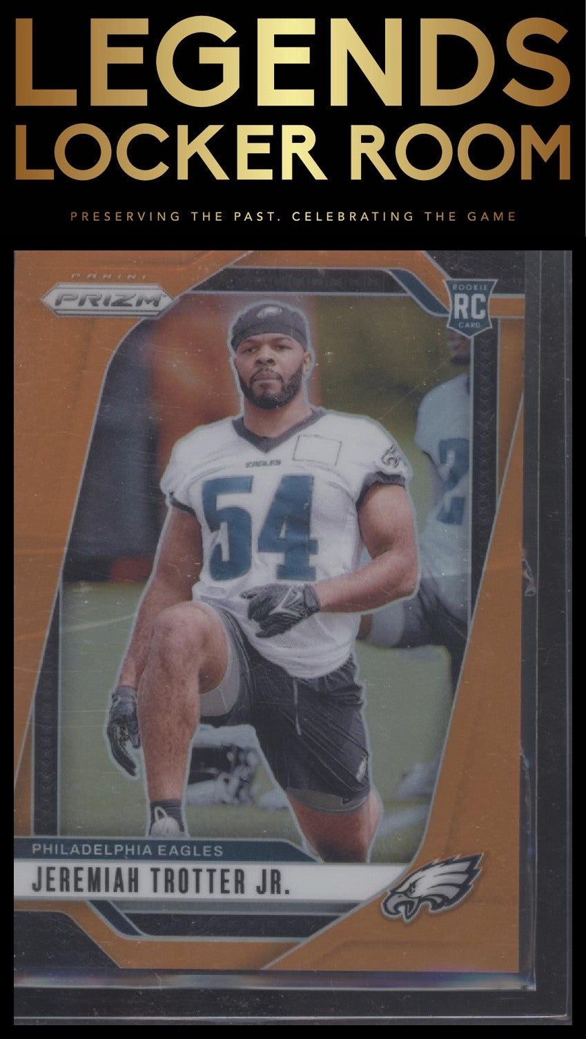 2024 Panini Prizm #349 Jeremiah Trotter Jr. Orange #/249