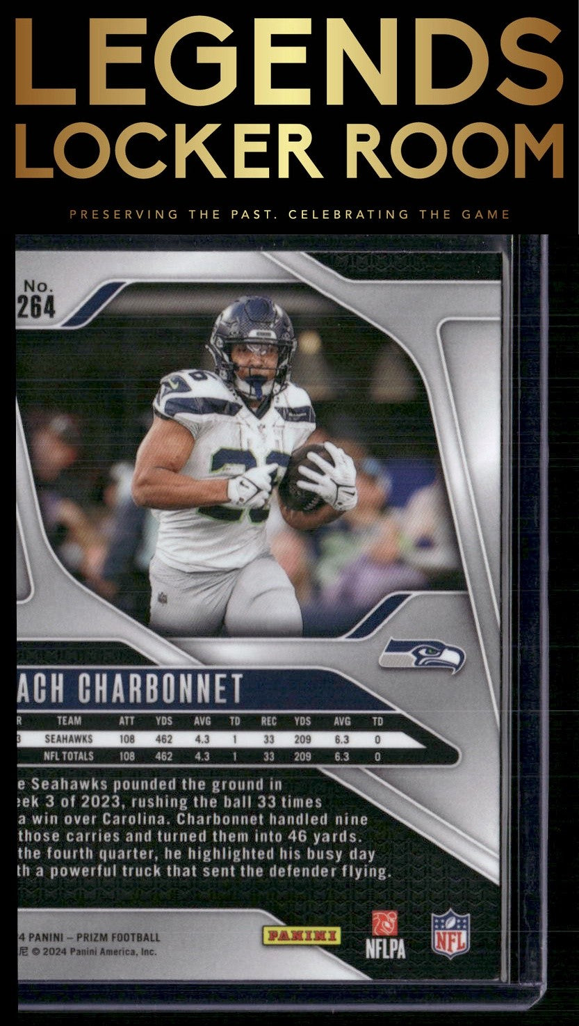 2024 Panini Prizm #264 Zach Charbonnet