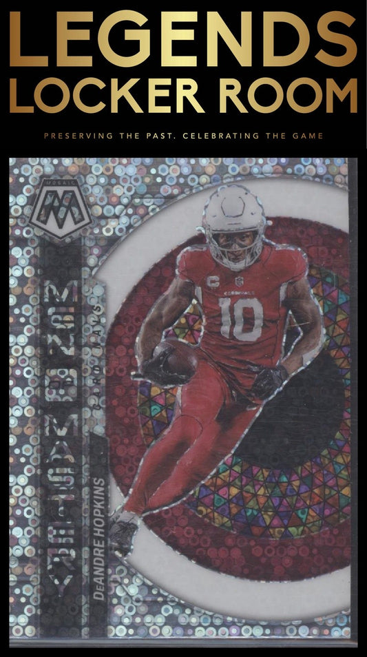 2023 Panini Mosaic #MM-11 DeAndre Hopkins Men of Mastery No Huddle Silver