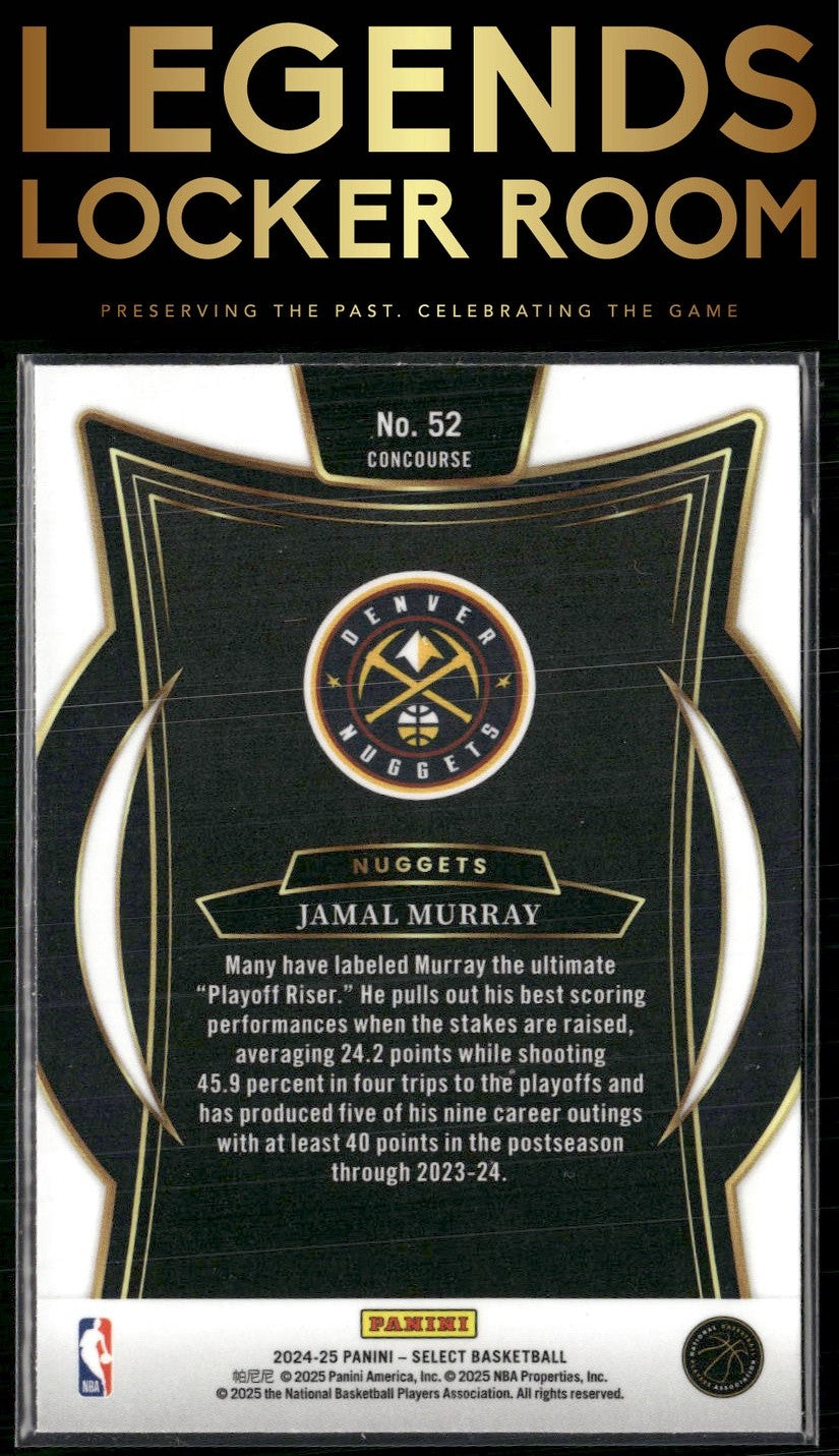 2024-25 Panini Select #52 Jamal Murray