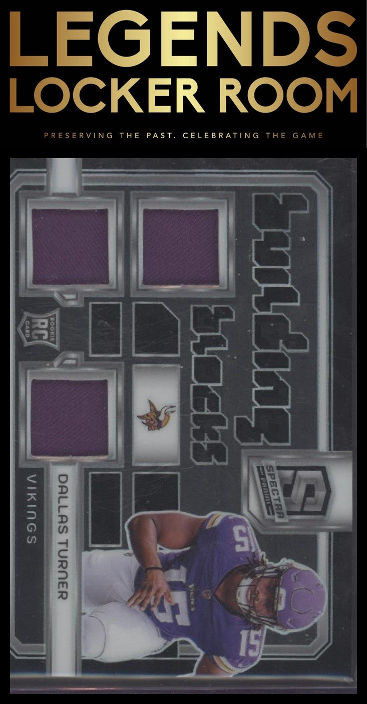 2024 Panini Spectra Dallas Turner Building Blocks /99