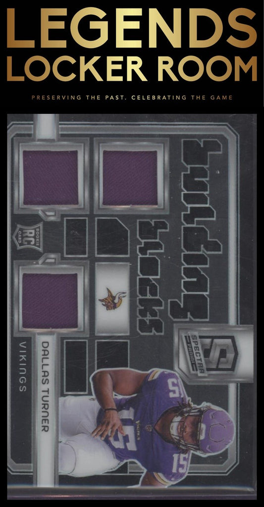 2024 Panini Spectra Dallas Turner Building Blocks /99