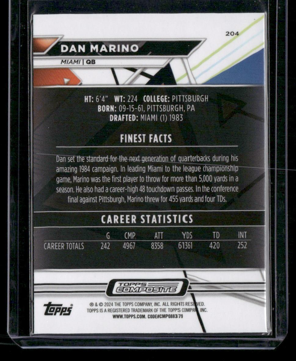 2023 Topps Composite #204 Dan Marino