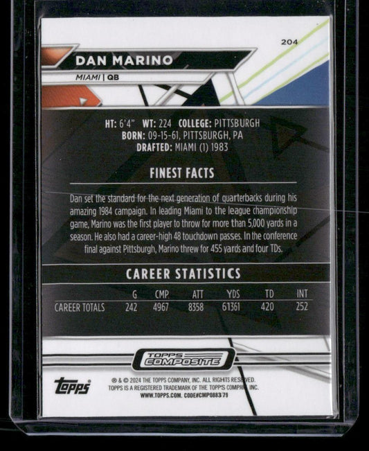 2023 Topps Composite #204 Dan Marino