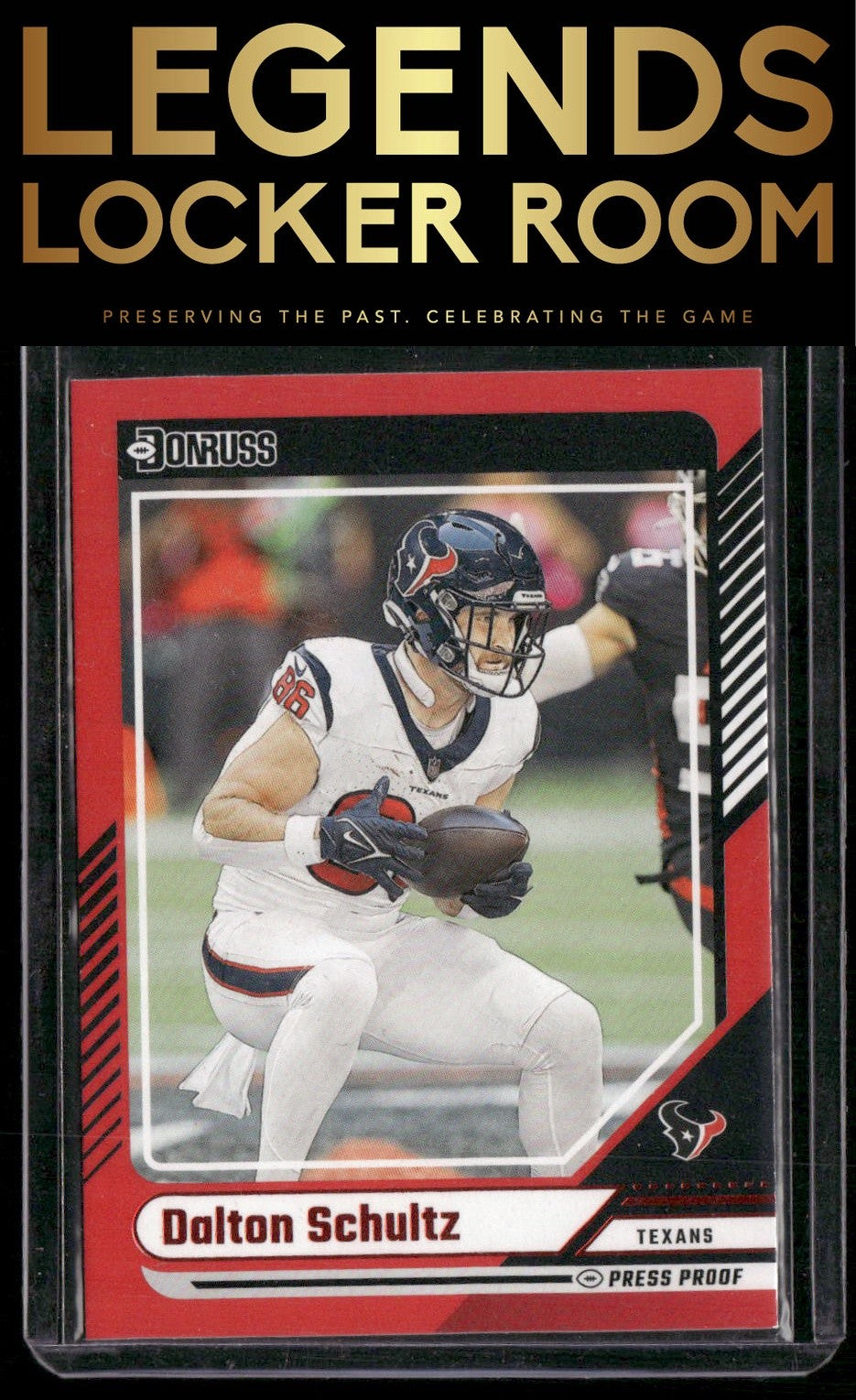 2024 Donruss #124 Dalton Schultz Press Proof Red