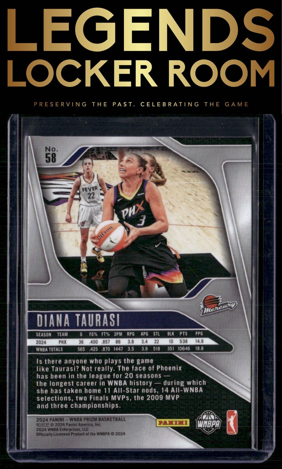 2024 Panini Prizm WNBA #58 Diana Taurasi