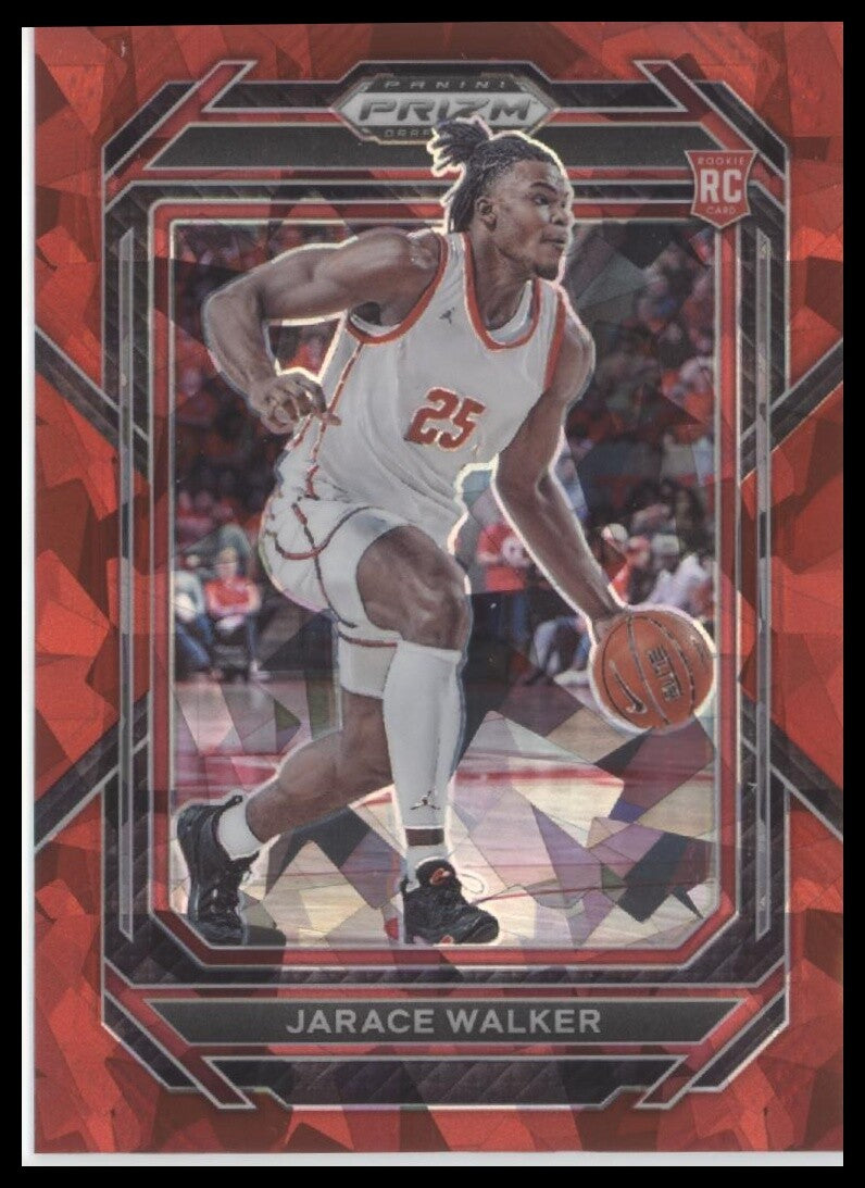 2023 Panini Prizm Draft Picks #33 Jarace Walker Red Ice
