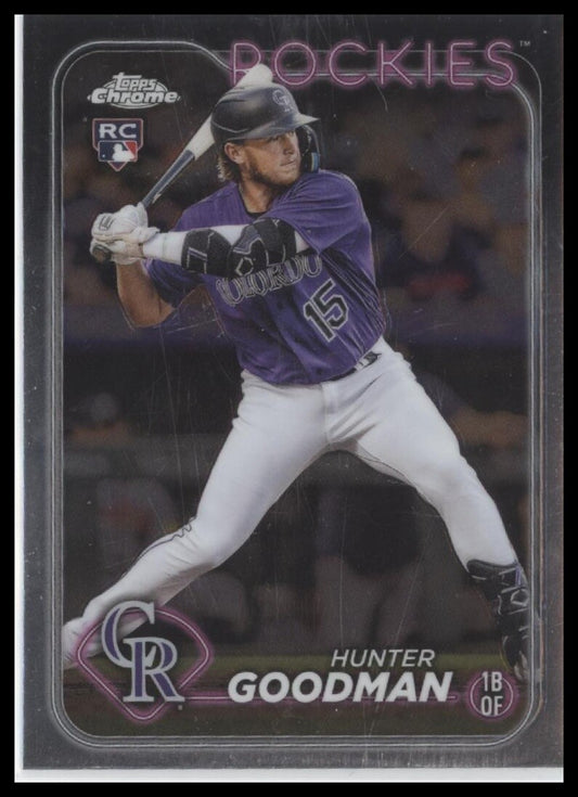 2024 Topps Chrome #99 Hunter Goodman