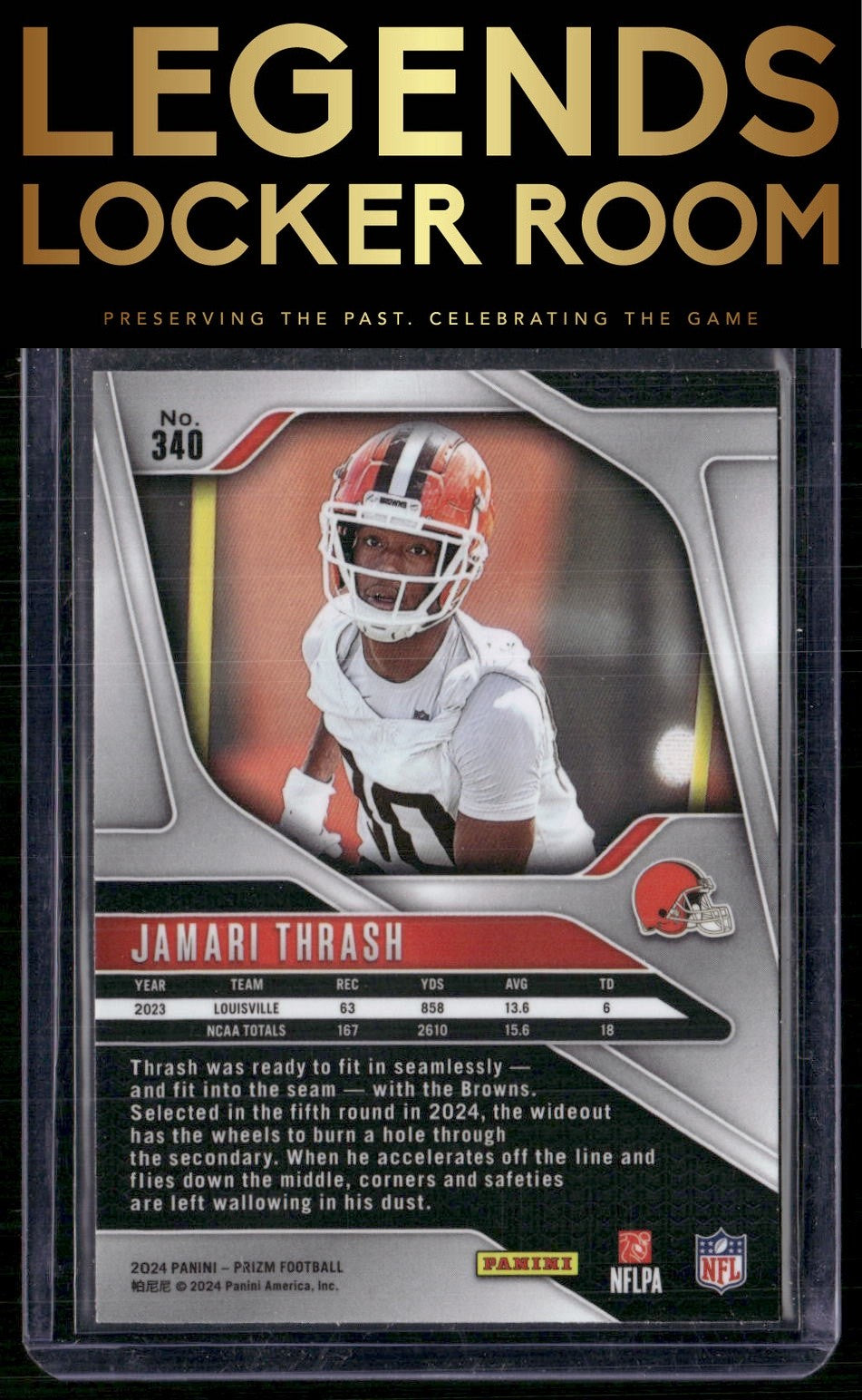 2024 Panini Prizm #340 Jamari Thrash