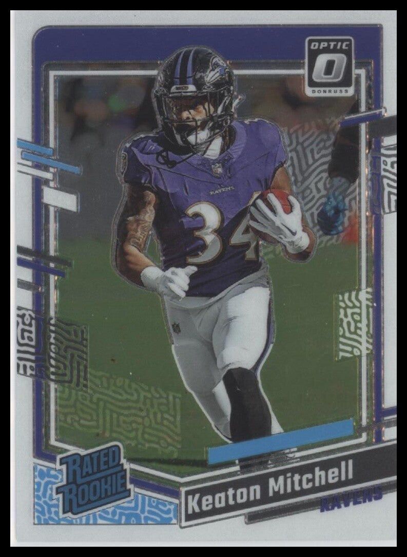 2023 Donruss Optic #207 Keaton Mitchell