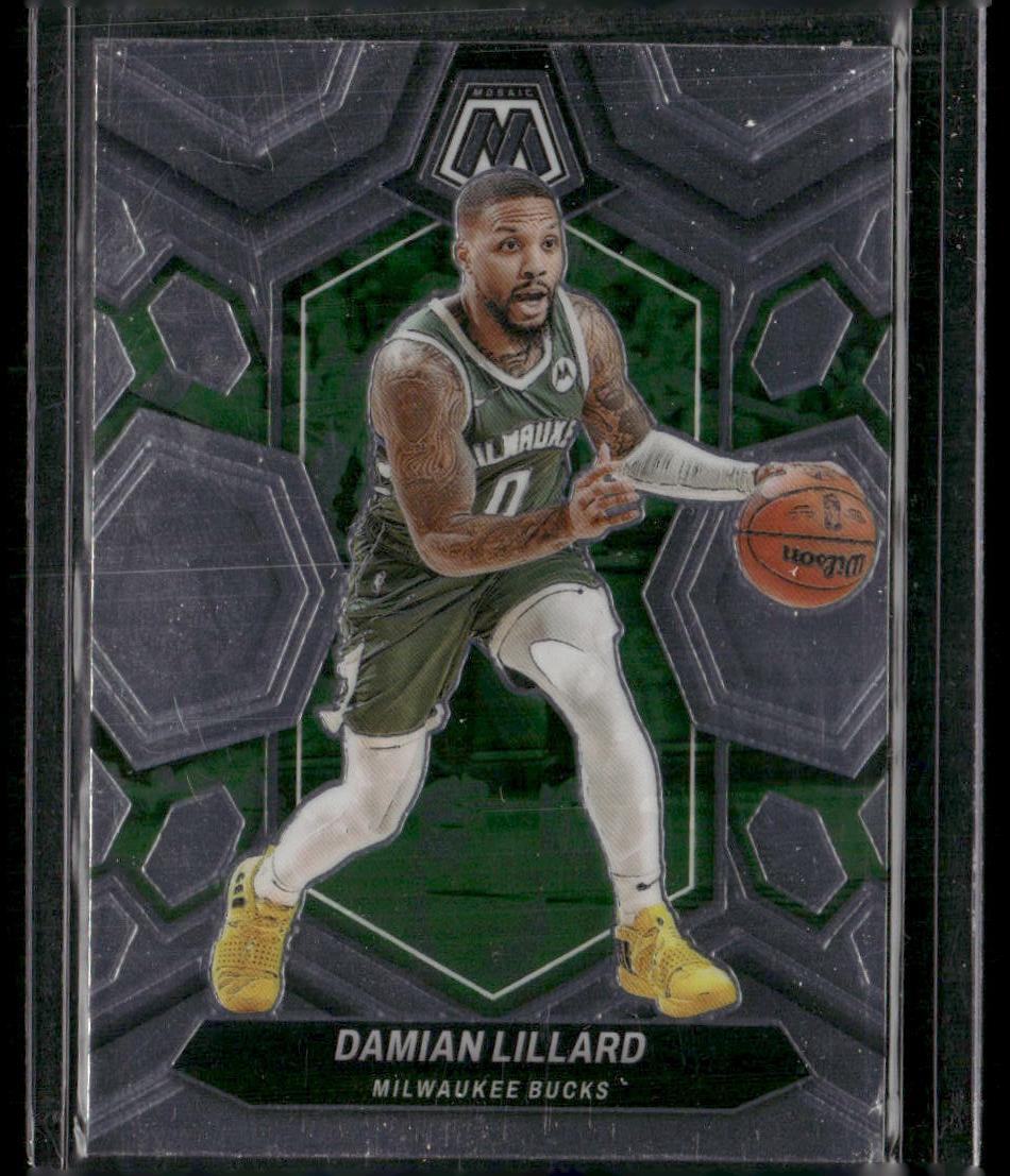 2023-24 Panini Mosaic #109 Damian Lillard