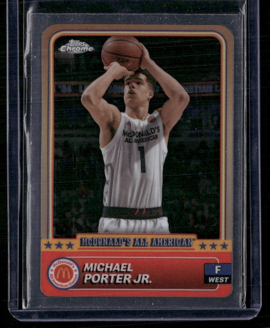 2024 Topps Chrome McDonald's All-American #93 Michael Porter Jr.