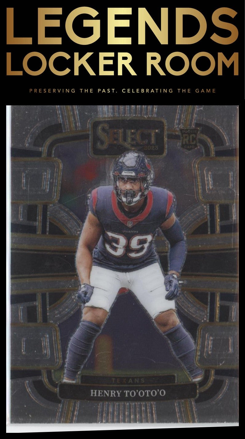 2023 Panini Select #39 Henry To'oTo'o