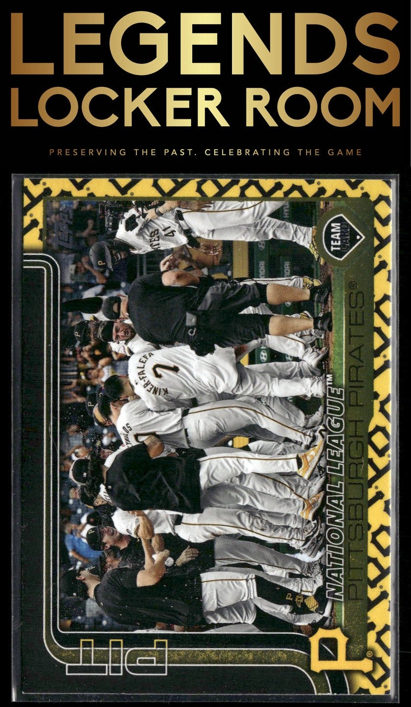 2025 Topps #677 Pittsburgh Pirates Team Color Border