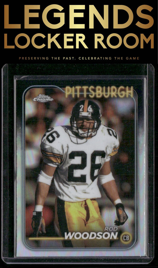 2024 Topps Chrome #166 Rod Woodson Refractor