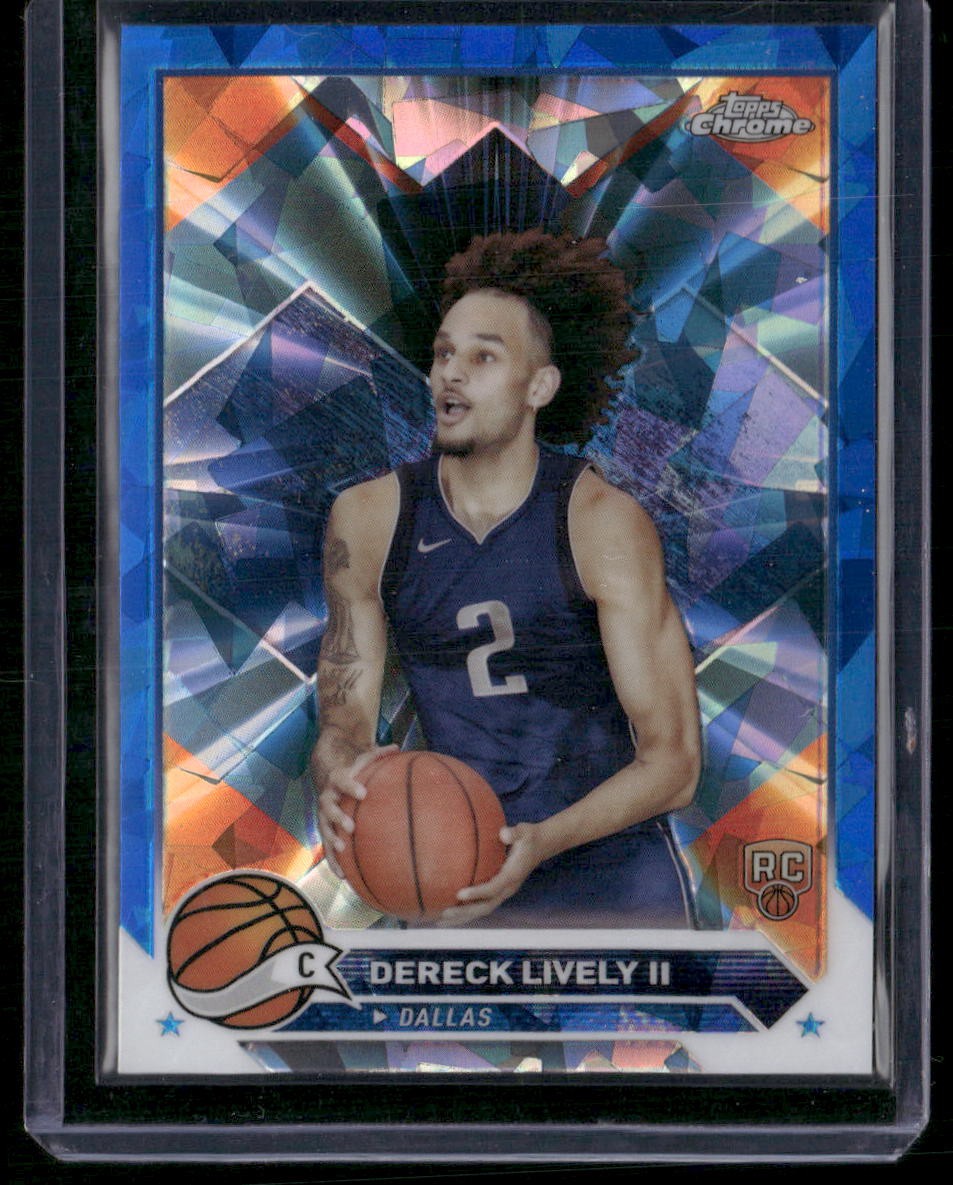 2023-24 Topps Chrome Sapphire #92 Dereck Lively II