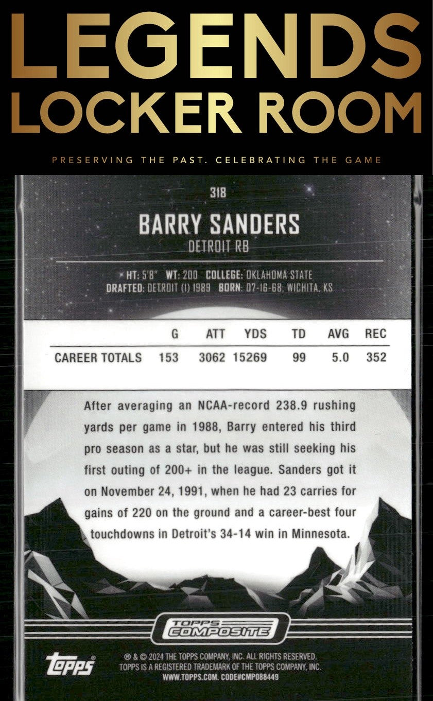 2023 Topps Composite #318 Barry Sanders