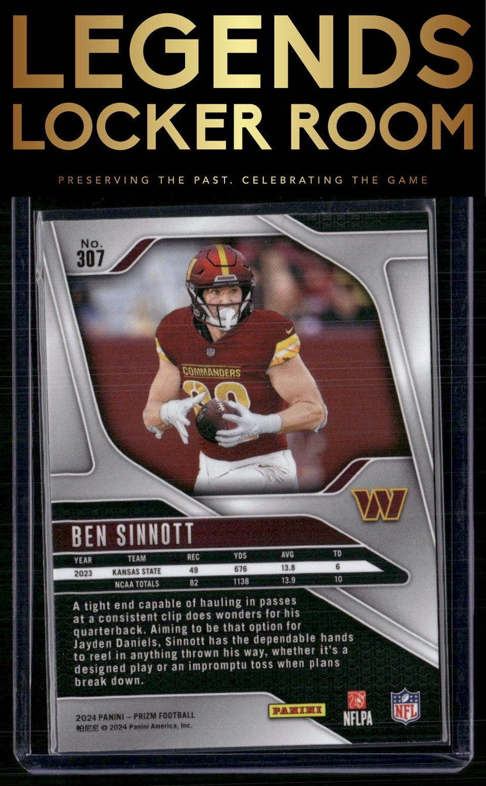 2024 Panini Prizm #307 Ben Sinnott