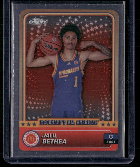 2024 Topps Chrome McDonald's All-American #75 Jalil Bethea