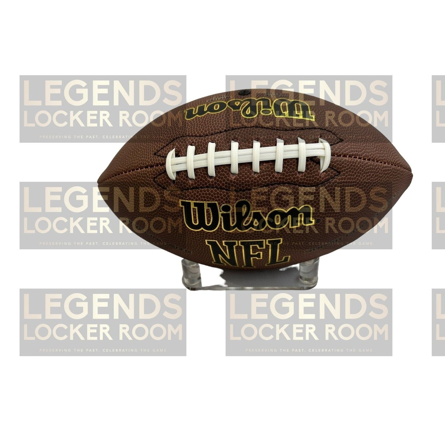 Larry Little Signed Football - Inscribed "HOF 93" - Certificate of Authenticity 