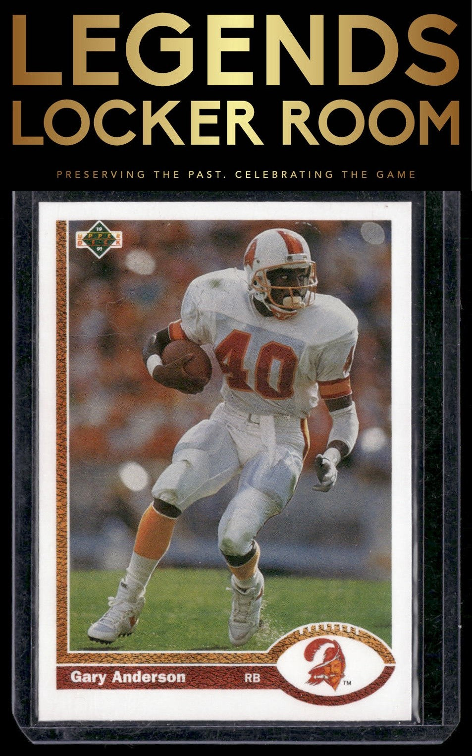 1991 Upper Deck #204b Gary Anderson