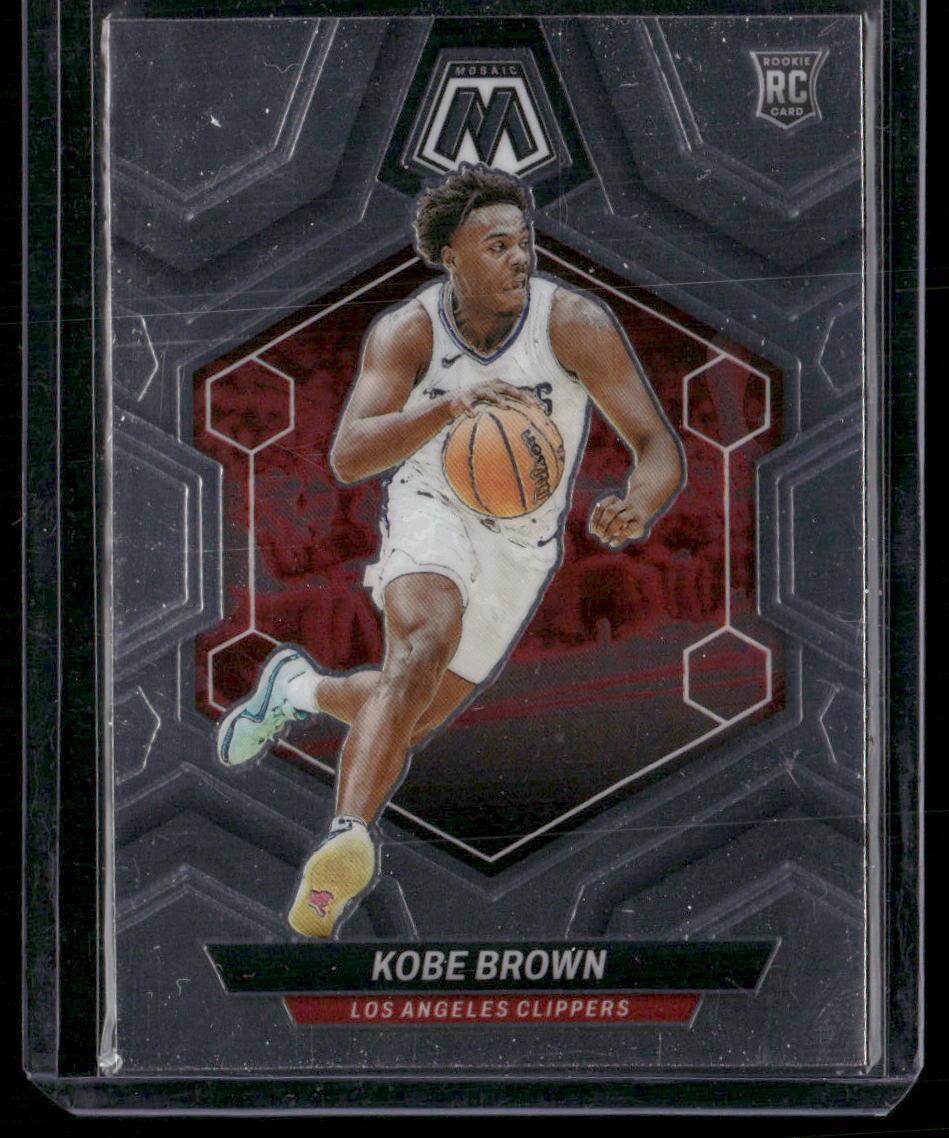 2023-24 Panini Mosaic #209 Kobe Brown