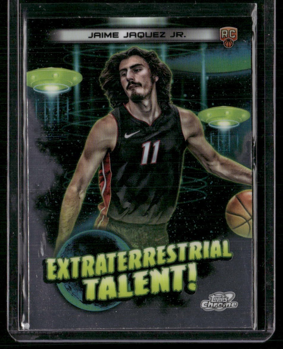 2023-24 Topps Chrome Cosmic #ET-22 Jaime Jaquez Jr. Extraterrestrial Talent