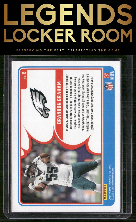 2024 Donruss #6 Brandon Graham Action All-Pros
