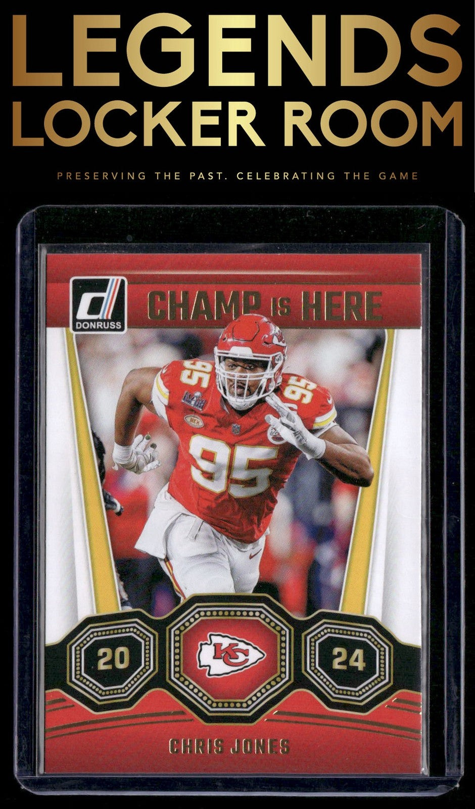 2024 Donruss #5 Chris Jones Champ is Here