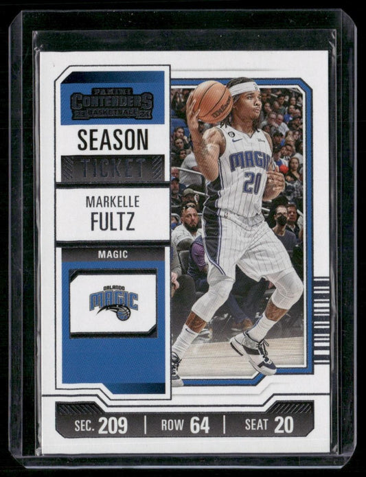 2023-24 Panini Contenders #81 Markelle Fultz Season Ticket Retail